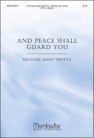 And Peace Shall Guard You SATB choral sheet music cover Thumbnail